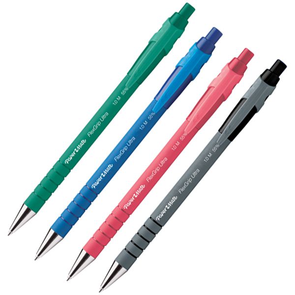 Paper mate flexigrip ballpoint pen