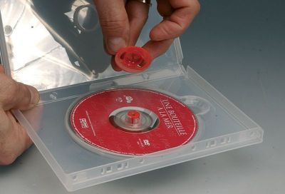 Boitiers DVD antivol à clip et déverrouilleur