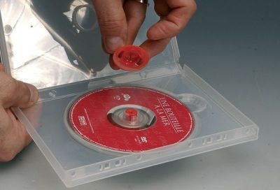 Boitiers DVD antivol � clip et d�verrouilleur