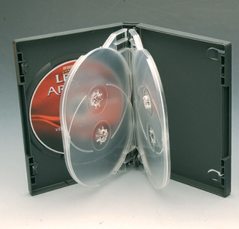 8 x boîtier Blu-ray 3 disques 21mm dans l'emballage