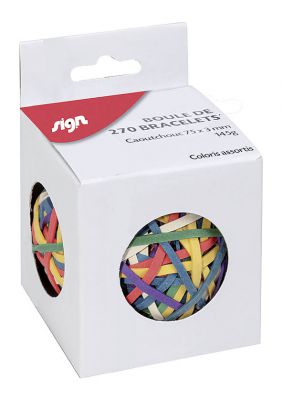 Boule de 270 bracelets �lastiques