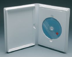 Coffret thermoformé pour 1 à 3 CD sans boitier les 10