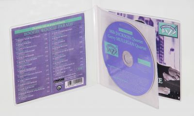 Etuis CD multi-volets semi rigide INT. papier non tiss� ou PVC
