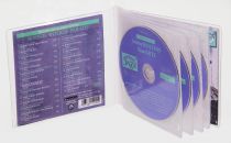 Etuis CD multi-volets semi rigide INT. papier non tissé ou PVC