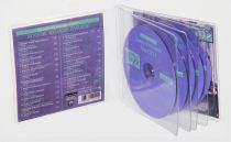 Etuis CD multi-volets semi rigide INT. papier non tissé ou PVC