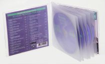 Etuis CD multi-volets semi rigide INT. papier non tissé ou PVC