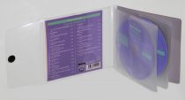 Etuis CD semi rigide en PVC