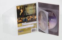 Etuis DVD feutrine grise avec passant transparent