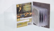 Etuis DVD feutrine grise avec passant transparent