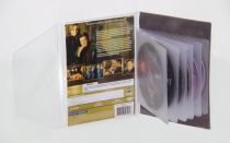 Etuis DVD feutrine grise avec passant transparent