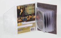 Etuis DVD feutrine grise avec passant transparent