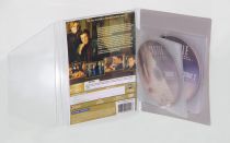 Etuis DVD feutrine grise avec passant transparent