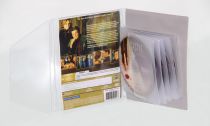 Etuis DVD feutrine grise avec passant transparent