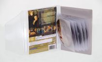 Etuis DVD feutrine grise avec passant transparent