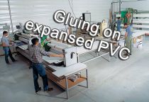 Gluing on expanded PVC