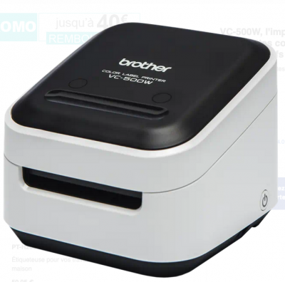 Imprimante d\'�tiquettes couleur Brother VC-500W