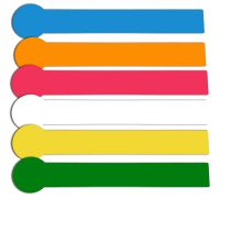 Intercalaires &agrave; t&ecirc;te ronde