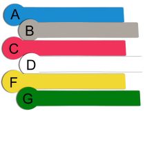 Intercalaires &agrave; t&ecirc;te ronde