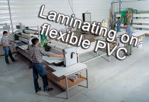 Laminating on flexible PVC