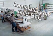 Laminating on rigid PVC