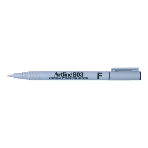 Marker Tratto OHP Pen F nero  8 pz. 