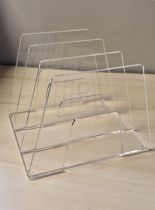 Organiseur plexi 3 compartiments amovibles 