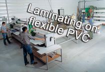 Plastification sur PVC souple
