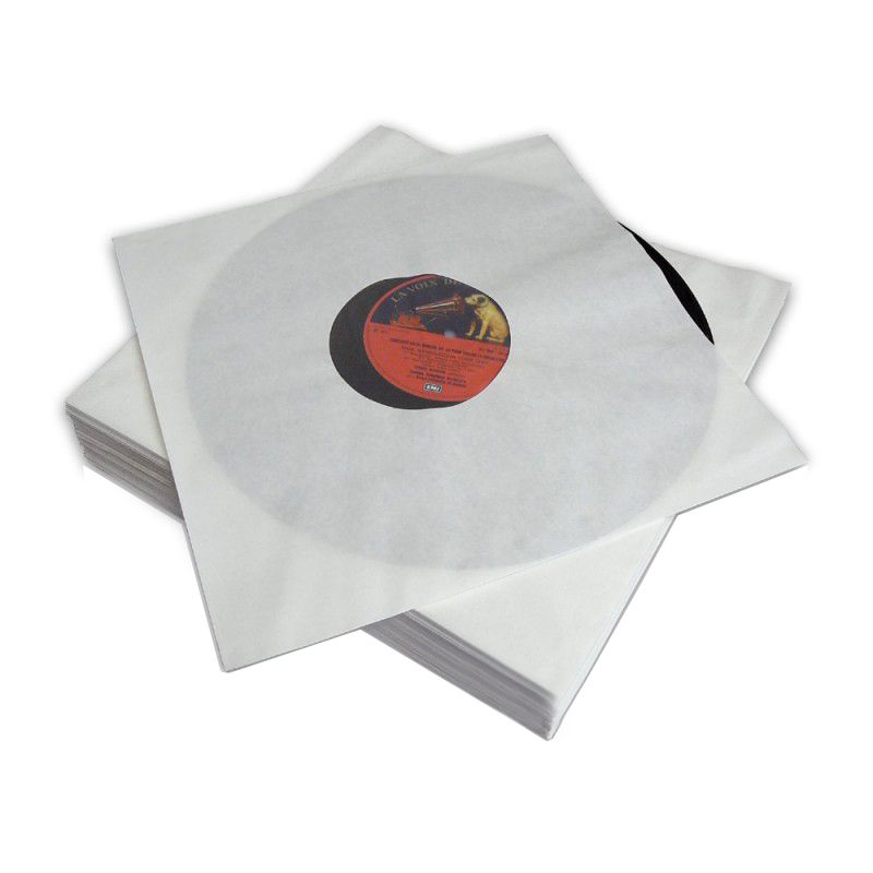 Pochette papier plastifié pour disque vinyle 33T - Fournitures CDI