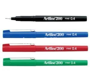 Marqueur Calligraphie Arline - Pointe 1,0 Mm - Encre Bleue - Pour écriture, Dessin, Lettrage