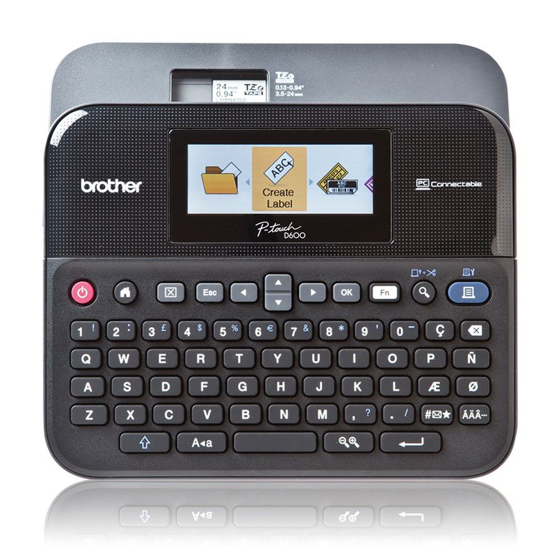Brother P Touch D600 Brother PTD600 PCConnectable Ptouch Label