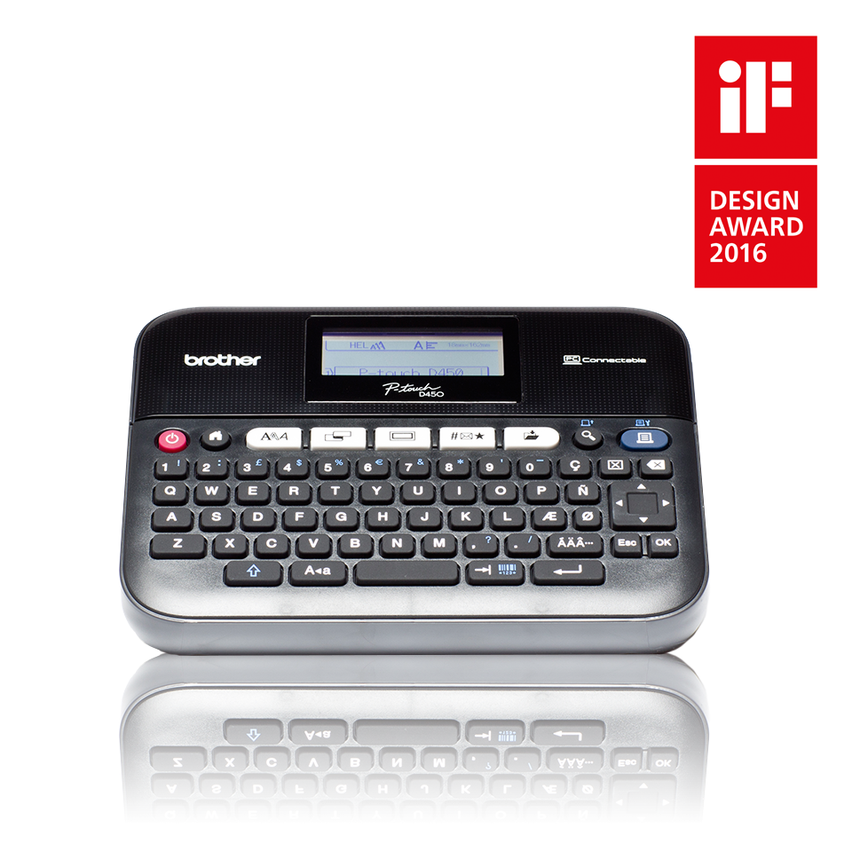 Brother P-Touch PT-D410 étiqueteuse connectée avancée pour bureau à domicile